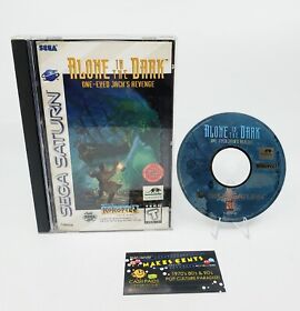 Alone in the Dark: One-Eyed Jack's Revenge (Sega Saturn, 1996)  Complete CIB