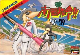 NES / Famicom - Nankoku Shirei!!! Spy vs. Modulo Spy Giappone forti segni di usura