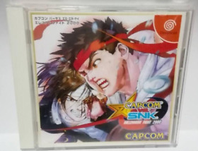 Capcom vs. SNK Sega Dreamcast 2000 w/Reg video game from japanFree Shipping