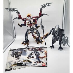 LEGO Bionicle 10204 Vezon & Kardas Complete with Instructions-NO BOX