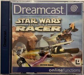 Star Wars Episode 1 Racer (Sega Dreamcast, 2000) Sehr Gut