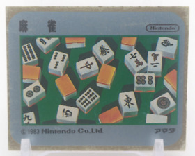 Mah-Jong #3 Family Computer Card Menko Amada Famicom Konami 1985 Japan Vintage B