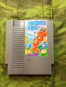Snake Rattle N Roll NES Nintendo Classic Arcade TESTED WORKS 🔥🔥🔥🔥🔥