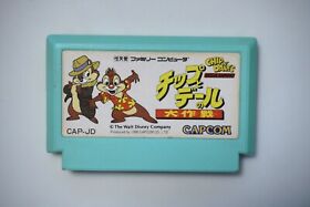 Famicom Chip N' Dale's Rescue Rangers Japan FC game US Seller