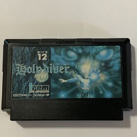 Holy Diver (Nintendo Famicom, 1989) Authentic Game Cartridge