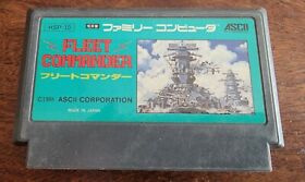 Fleet Commander Nintendo Famicom NES Japan Import tested working FC US SELLER🦑
