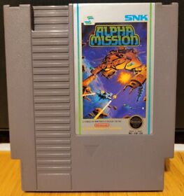 Alpha Mission | 3-Screw (NES Nintendo Entertainment System 1987) Video Game Cart
