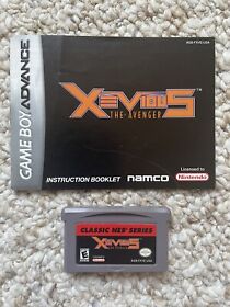 Xevious Avenger Classic Nes Series (Nintendo Gameboy Boy GBA) + Manual Tested