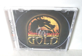 Mortal Kombat Gold Case Only NO GAME Sega Dreamcast Replacement Back Art Artwork