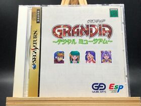 Grandia ~Digital Museum~ (Sega Saturn,1998) from japan