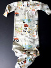 Designs by Denise Baby Farm Theme Unisex Infant One-Piece Knotted Gown