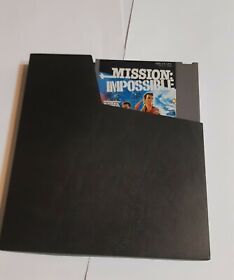 Nintendo NES juego Mission: Impossible con funda protectora