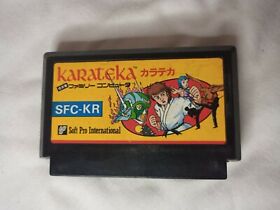 Karateka Nintendo Famicom FC Japan Import Game US Seller