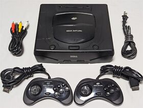 Sega Saturn System, Controllers, Hookups Console MK-80000A - NICE Condition!