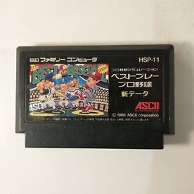 Best Play Pro Yakyuu (Nintendo Famicom FC NES, 1988) Japan Import