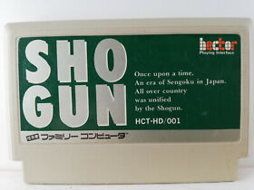 Shogun - Nintendo Famicom FC - 1988 - HCT-HD/001 - Japan Import