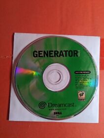 Sega Dreamcast Generator Volume 2 DISC ONLY! Tested/Working