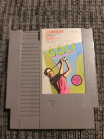 Bandai Golf: Challenge Pebble Beach NES (Nintendo Entertainment System, 1989)