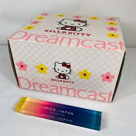 Dreamcast HELLO KITTY PINK HKT-3000 Console set Japan SEGA Retro Game Japan