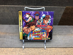Street Fighter 2 II Movie SS Capcom Sega Saturn Japanese US seller #2