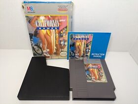 California Games (Nintendo Entertainment System, NES, 1989) W/ Box & Manual