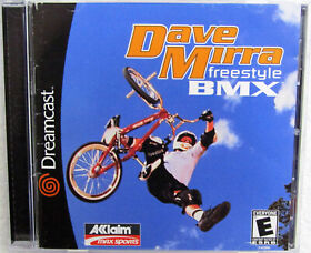 Dave Mirra: Freestyle BMX for Sega Dreamcast + Registration Card & Error Manual