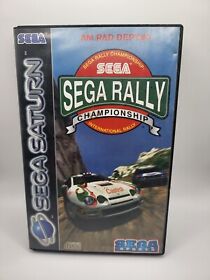 Sega Rally Championship for Sega Saturn. Boxed with Manual. Pal
