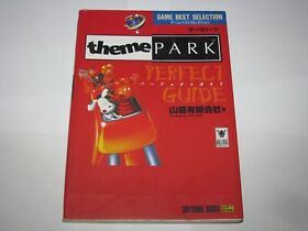 Theme Park PS1 Saturn 3DO Windows Perfect Guide Book Japan import US Seller