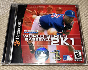 World Series Baseball 2K1 (Sega Dreamcast, 2000) Barely Played