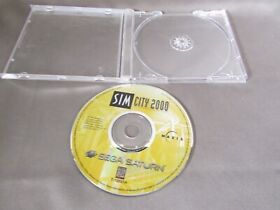 SimCity 2000 (Sega Saturn) Disc Only - Tested