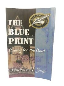 The BLUE PRINT: Poetry For The Soul by Oneida N. Gage RARE Signed Paperback