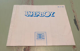 Vintage Nintendo NES Instruction Manual : Paperboy *Manual Only*