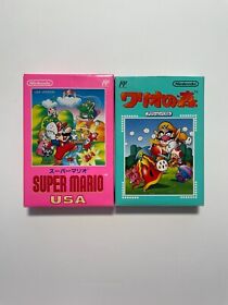 Wario no Mori （Wario’s Woods）＆Super Mario USA /Famicom FC JAPAN