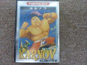 81-100 Namco Karnov Box Theory Famicom Software
