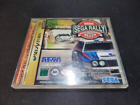 Sega Rally Championship Sega Saturn Japan Import EX+NM condition COMPLETE!