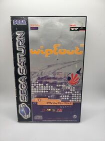 Wipeout for Sega Saturn. Boxed with manual