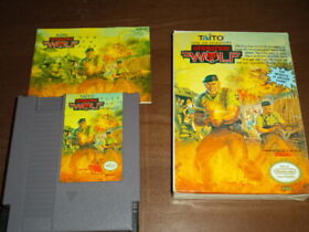 OPERATION WOLF FOR NINTENDO NES IN BOX WITH INSTRUCTIONS!