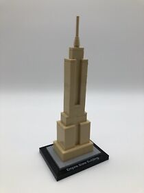 LEGO ARCHITECTURE EMPIRE STATE BUILDING 21002; No box or manual