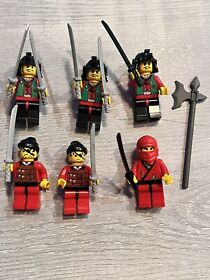 Lego Ninja Robber Minifigures cas050 cas052 cas053 Lot Castle 6033 6045 6093