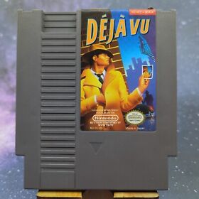 Deja Vu (NES, 1990) Cartridge Only Cleaned And Tested