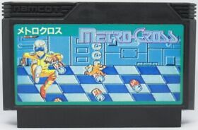 METRO CROSS NES FC Nintendo Famicom Japanese Version