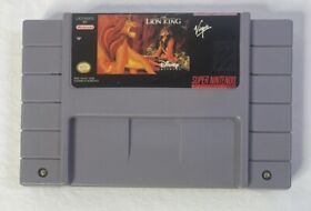 The Lion King (Super Nintendo Entertainment System, 1994) Tested Working