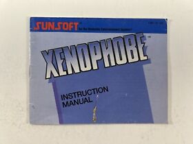 Xenophobe NES Nintendo Manual Only 