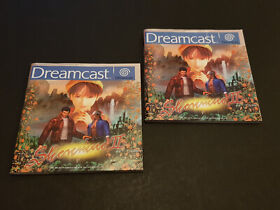 Shenmue II 2 / Original Manuals ONLY / Sega Dreamcast / UK PAL Versions