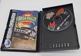 Sega Rally Championship Saturn Sega Complete In Box PAL