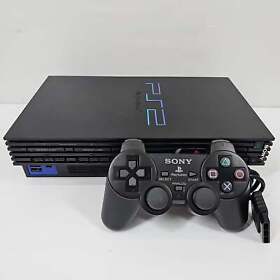 Sony PlayStation 2 PS2 Black Console Gaming System SCPH-39001