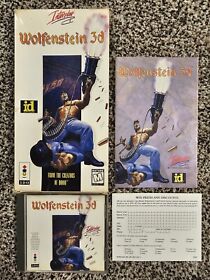 Wolfenstein 3d Panasonic 3DO complete in box AUTHENTIC Tested 