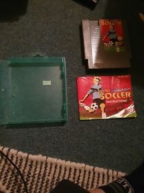 Tecmo World Cup Soccer + Manual - Nintendo NES - Tested & Working