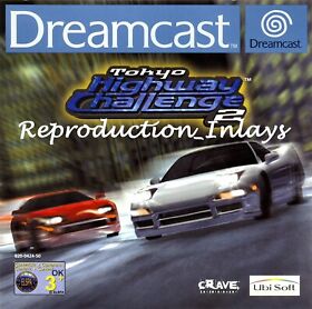 Tokyo Highway Challenge 2 Dreamcast Front Inlay (High Quality)