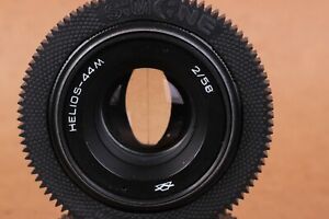 ⭐ ANAMORPHIC BOKEH FLARE ⭐ HELIOS 44 2/58mm Cine mod lens Canon EF mount 
